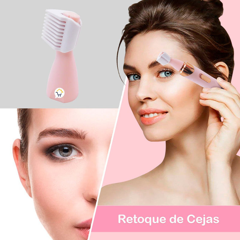 Depiladora Facial y Corporal 4 en 1 – Suavidad sin dolor en minutos - Vivancolombia